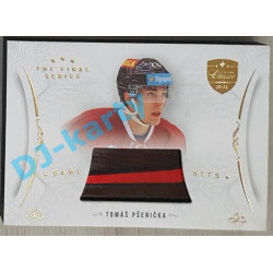 2021/22 OFS The Final Series Tomáš Pšenička #STI-PST Game Used Stick Gold PROMO