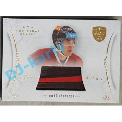 2021/22 OFS The Final Series Tomáš Pšenička #STI-PST Game Used Stick Gold PROMO