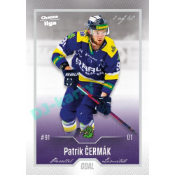 2022/23 Goal Cards Chance Liga 1. série #184 Patrik Čermák Silver 1 of 60