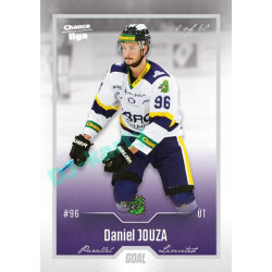 2022/23 Goal Cards Chance Liga 1. série #185 Daniel Jouza Silver 1 of 60