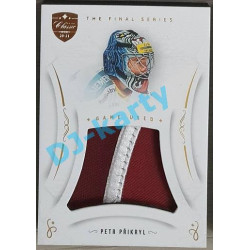 2021/22 OFS The Final Series Petr Přikryl #JER-PP Game Used Jersey Gold PROMO