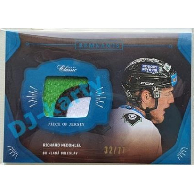 2020/21 OFS 2. série Richard Nedomlel #RPS-RNE 32/77 Game Used Remnants