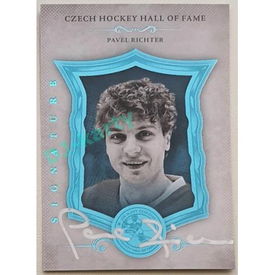 2022 LC Síň slávy českého hokeje UPDATE Pavel Richter #SSCH-089 13/20 Signature