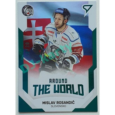 2021/22 Sportzoo TIPSPORT ELH 2. série #ATW-42 Mislav Rosandič Around The World 18/30