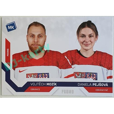2021/22 MK reprezentace #083 V. Mozík / D. Pejšová ZOH PROMO