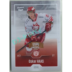 2022/23 Goal Cards Chance Liga 1. série #137 Oskar Haas Expo Pardubice