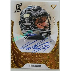 2022/23 Sportzoo ELH 2. série #GAS-SL Štěpán Lukeš Goalie Art AUTO xx/45