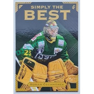 2023 Legendary Cards Simply the Best #11 Roman Čechmánek