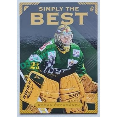 2023 Legendary Cards Simply the Best #11 Roman Čechmánek