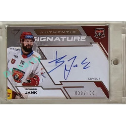 2023/24 Sportzoo ELH 1. série #SL1-BH Bohumil Jank Authentic Signature Level 1 xxx/130
