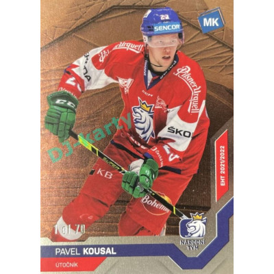 2021/22 MK reprezentace #018 Pavel Kousal EHT Bronze 1 of 70