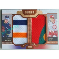 2022/23 Goal Cards Chance Liga Update #D-19 J. Koláček / O. Haas Duals Jersey Bronze 03/30