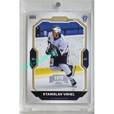 2023/24 Goal cards Chance Liga 2. série #351 Stanislav Vrhel Expo Silver 1of7