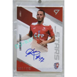 2023/24 Sportzoo Fortuna Liga 1. série #SL1-LK Ladislav Krobot Signed Stars Level 1 xxx/110