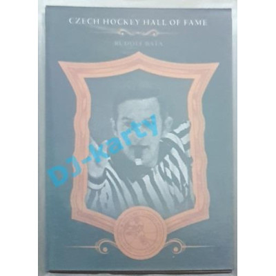 2020 OFS Síň slávy českého hokeje Rudolf Baťa #SSCH-042 Black Rainbow /33