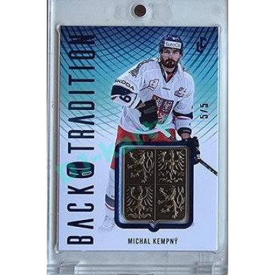 2023/24 LC Expectations Road to Prague #BTT-08 Michal Kempný Back to Tradition Blue 5/5