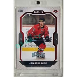 2023/24 Goal cards Chance Liga 2. série #389 Jan Sedláček Red Expo 1of1