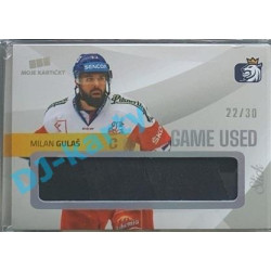 2020 MK reprezentace Milan Gulaš #5 22/30 Game Used Memorabilia