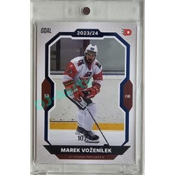 2023/24 Goal cards Chance Liga 2. série #373 Marek Voženílek Blue 10/10