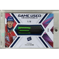 2023 MK reprezentace #GUM-18 Oscar Flynn Game Used Memorabilia BLUE 1/10