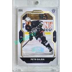 2023/24 Goal cards Chance Liga 2. série #355 Petr Gajda Expo Silver 1of7