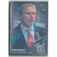 2019/20 OFS Tomáš Martinec #90 3/5 Black Rainbow Signature
