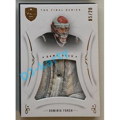 2021/22 OFS The Final Series Dominik Furch #MEM-DF 05/20 Game Used Gold