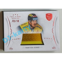 2021/22 OFS The Final Series František Gerhát #STI-GEF 05/10 Game Used Stick Red