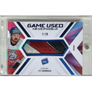 2023 MK reprezentace #GUM-19 Jiří Černoch Game Used Memorabilia BLUE 1/10