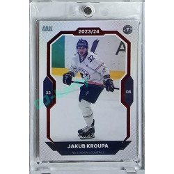 2023/24 Goal cards Chance Liga 1. série #075 Jakub Kroupa Red 6/6
