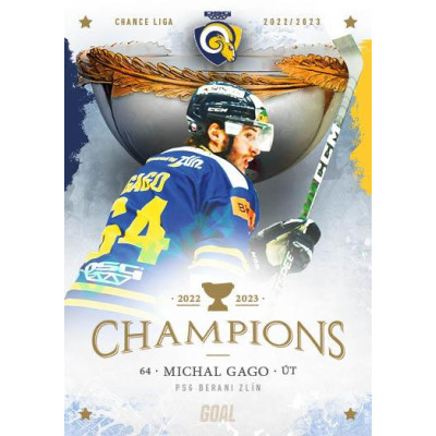 2023 Goal Cards Zlín Champions #18 Michal Gago