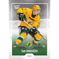 2022/23 Goal Cards Chance Liga 1. série #018 Tom Ondračka