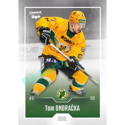 2022/23 Goal Cards Chance Liga 1. série #018 Tom Ondračka