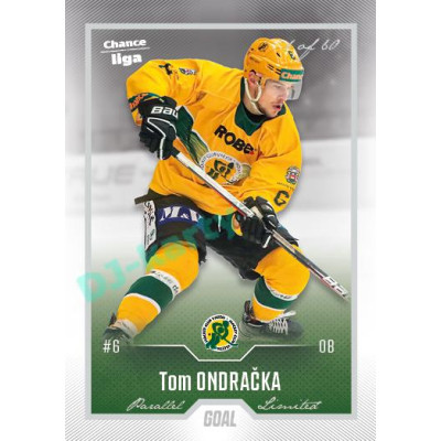 2022/23 Goal Cards Chance Liga 1. série #018 Tom Ondračka Silver 1 of 60