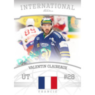 2022/23 Goal Cards Chance Liga 2. série #18 Valentin Claireaux International Team
