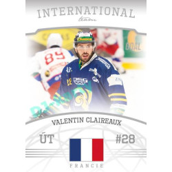 2022/23 Goal Cards Chance Liga 2. série #18 Valentin Claireaux International Team