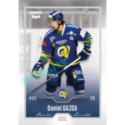 2022/23 Goal Cards Chance Liga 1. série #190 Daniel Gazda Silver 1 of 60