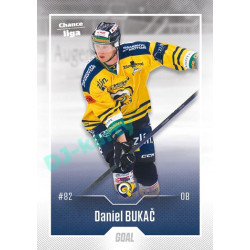 2022/23 Goal Cards Chance Liga 1. série #192 Daniel Bukač