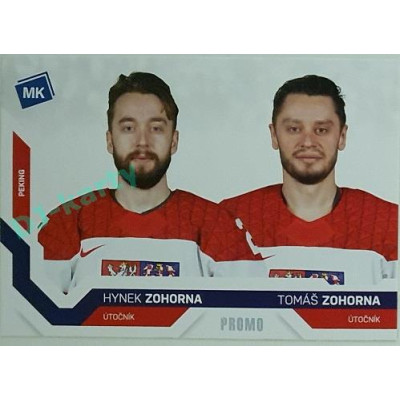 2021/22 MK reprezentace #099 H. Zohorna / T. Zohorna ZOH PROMO