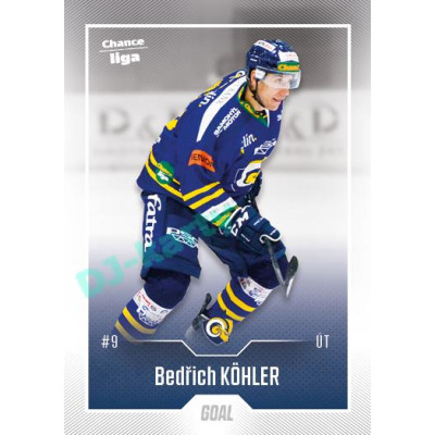 2022/23 Goal Cards Chance Liga 1. série #193 Bedřich Köhler