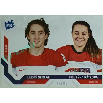 2021/22 MK reprezentace #094 L. Sedlák / K. Pátková ZOH PROMO