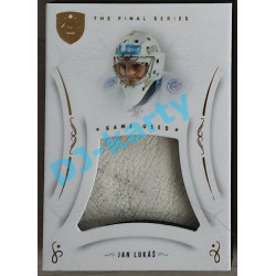 2021/22 OFS The Final Series Jan Lukáš #MEM-JS Game Used Gold PROMO