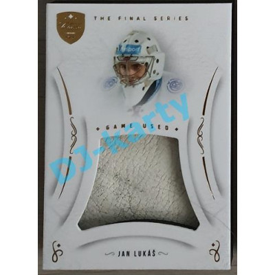 2021/22 OFS The Final Series Jan Lukáš #MEM-JS Game Used Gold PROMO