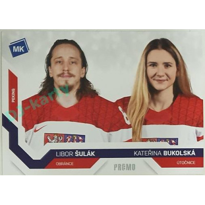 2021/22 MK reprezentace #086 L. Šulák / K. Bukolská ZOH PROMO