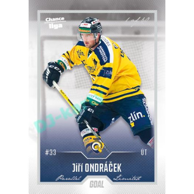 2022/23 Goal Cards Chance Liga 1. série #197 Jiří Ondráček Silver 1 of 60