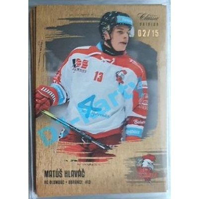 2019/20 OFS Matúš Hlaváč #377 02/15 Gold Sand