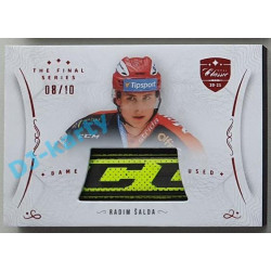2021/22 OFS The Final Series Radim Šalda #STI-SAR 08/10 Game Used Stick Red