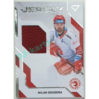 2022/23 Sportzoo ELH 1. série #GJ-MD Milan Doudera Game Jersey 95/99