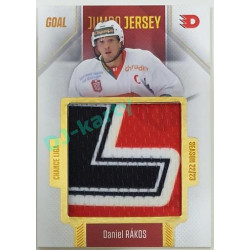2022/23 Goal Cards Chance Liga 1. série #J-17 Daniel Rákos JUMBO Jersey 43/77