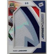 2023 MK reprezentace #JL-02 Marek Langhamer Jersey Logo Memorabilia 6/9